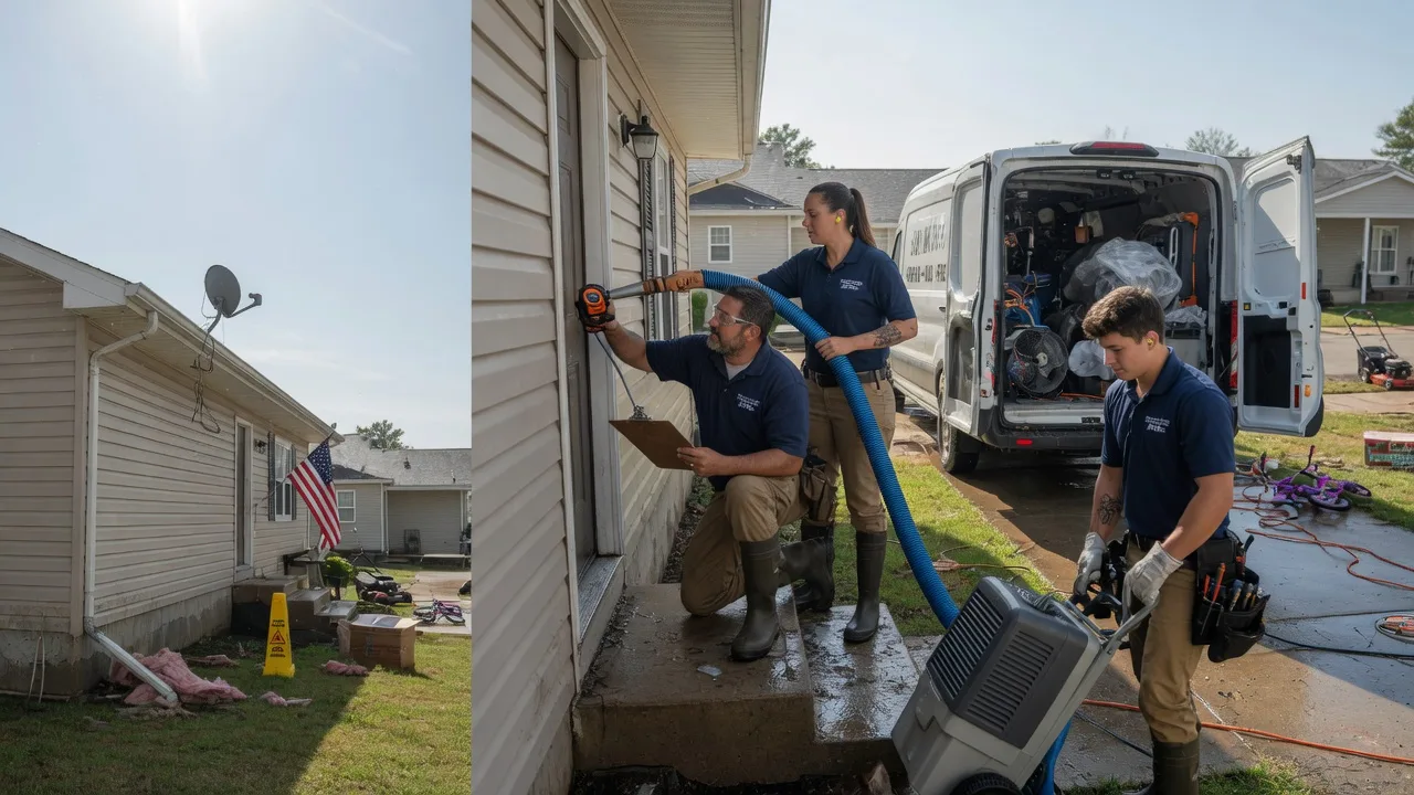 Ceiling Water Damage Restoration in Alexander, AR near me